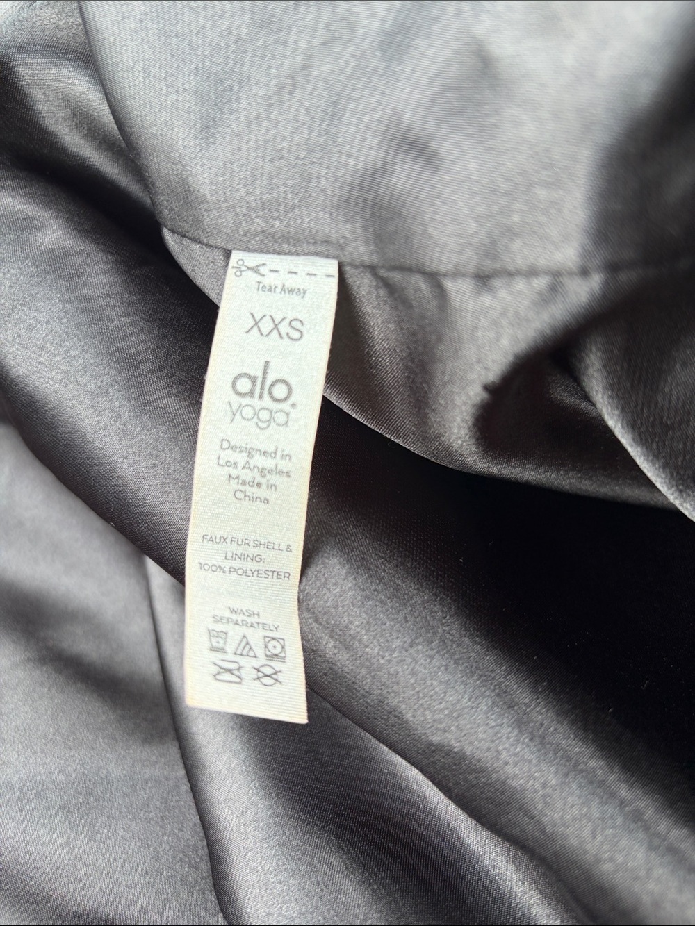 ALO Oversize Faux Fur Trench - Picture 7 of 7